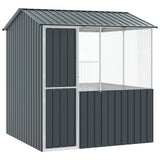 Bird Cage Anthracite 215 x 209 x 230 cm Galvanised Steel