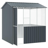 Bird Cage Anthracite 215 x 209 x 230 cm Galvanised Steel - Top-Down View