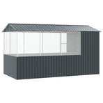 Bird Cage Anthracite 410 x 210 x 230 cm Galvanised Steel