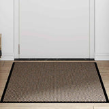 Doormat Brown 90x120 cm - Front View