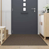Doormat Brown 115x200 cm - Front View