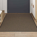 Doormat Brown 115x200 cm - Side View