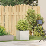 Planter White 40x40x40 cm Cold-rolled Steel