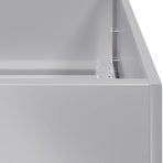 Planter 40x40x40 cm Galvanised Steel