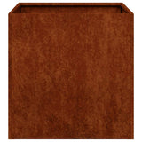 Planter Rusty 40x40x40 cm Weathering Steel