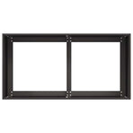 Planter Black 80x40x40 cm Cold-rolled Steel