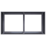 Planter Anthracite 80x40x40 cm Cold-rolled Steel