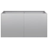 Planter 80x40x40 cm Galvanised Steel