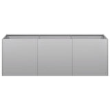 Planter 120x40x40 cm Galvanised Steel
