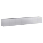 Planter 280x40x40 cm Galvanised Steel