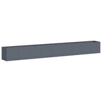 Planter Anthracite 360x40x40 cm Cold-rolled Steel