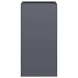 Planter Anthracite 40x40x80 cm Cold-rolled Steel