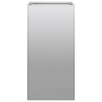 Planter 40x40x80 cm Galvanised Steel