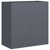 Planter Anthracite 80x40x80 cm Cold-rolled Steel