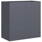 Planter Anthracite 80x40x80 cm Cold-rolled Steel