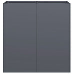Planter Anthracite 80x40x80 cm Cold-rolled Steel