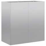 Planter 80x40x80 cm Galvanised Steel