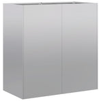 Planter 80x40x80 cm Galvanised Steel