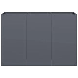 Planter Anthracite 120x40x80 cm Cold-rolled Steel