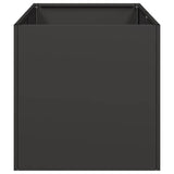 Planter Black 40x80x40 cm Cold-rolled Steel