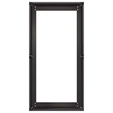 Planter Black 40x80x40 cm Cold-rolled Steel