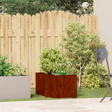 Planter Rusty 40x80x40 cm Weathering Steel
