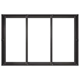 Planter Black 120x80x40 cm Steel