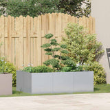 Planter 120x80x40 cm Galvanised Steel
