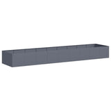 Planter Anthracite 360x80x40 cm Steel