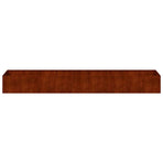 Planter Rusty 360x80x40 cm Weathering Steel
