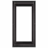 Planter Black 40x80x80 cm Steel
