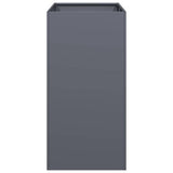 Planter Anthracite 40x80x80 cm Steel