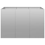 Planter 120x80x80 cm Galvanised Steel