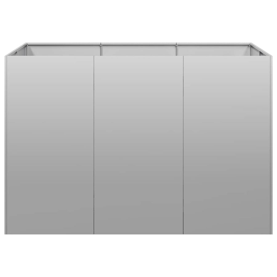 Planter 120x80x80 cm Galvanised Steel