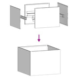 Planter Rusty 40x40x30 cm Weathering Steel - Low Angle