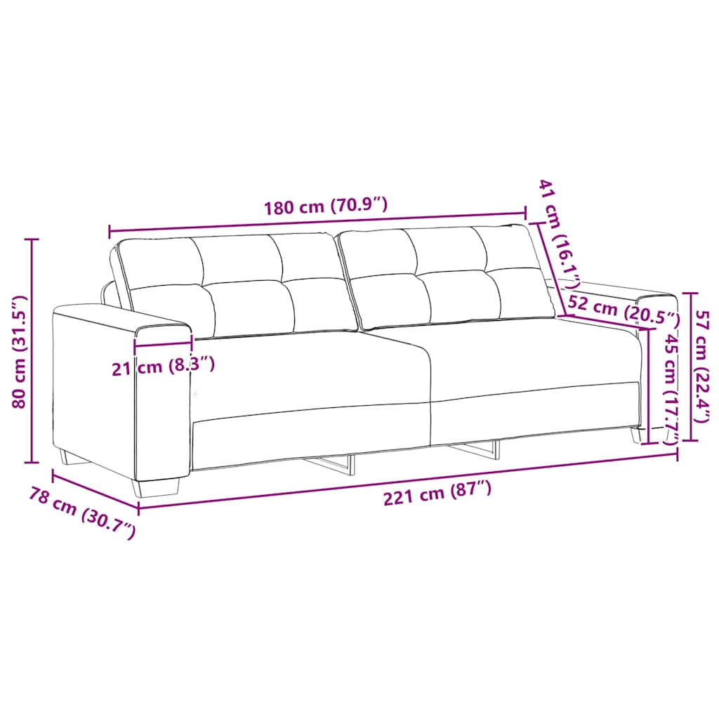 2 Piece Sofa Set with Cushions Dark Grey Velvet
