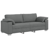 Sofa Set 2 pcs Dark grey 219 x 77 x 82 cm Fabric - 45-Degree Angle