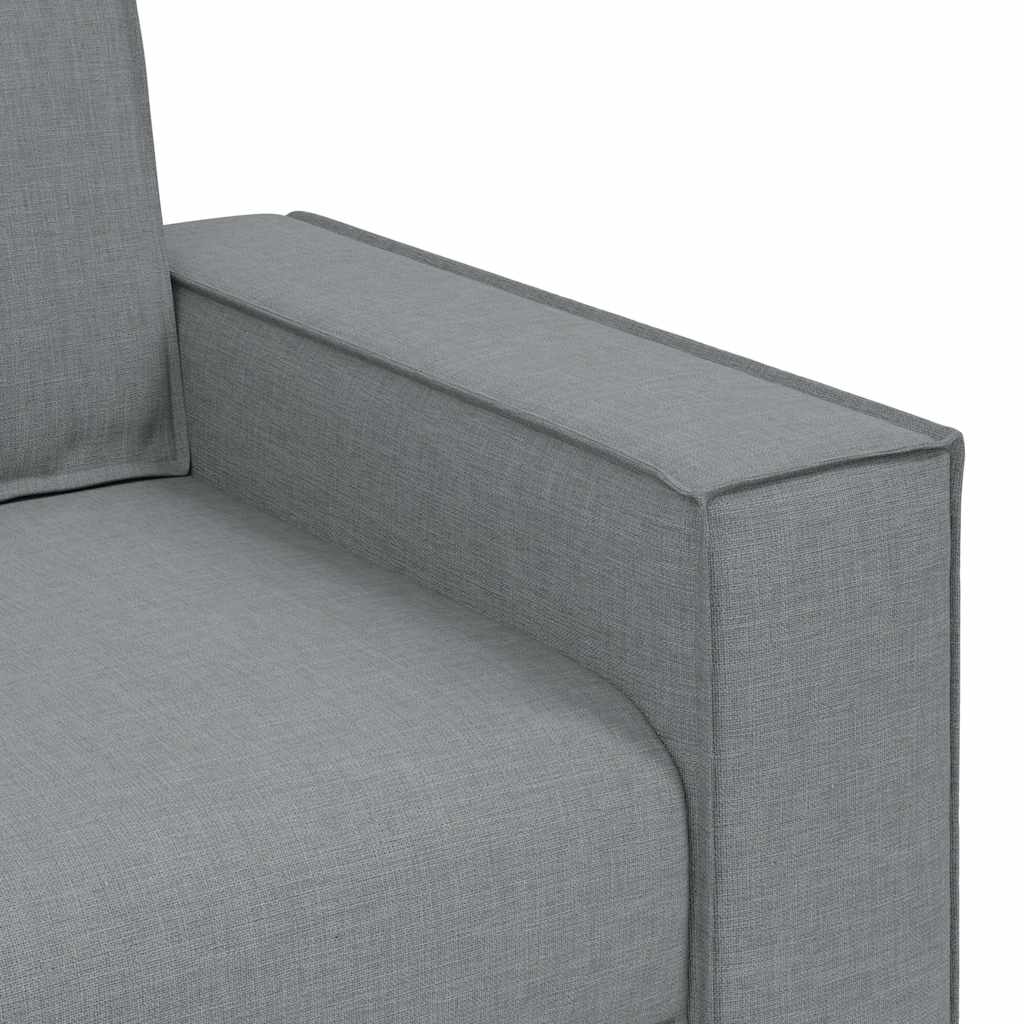 Sofa Chair Light Grey 100x78x84 cm Fabric