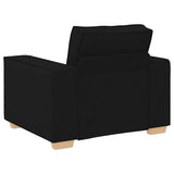 Sofa Chair Black 100x78x84 cm Fabric