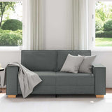 2-Seater Sofa Dark Grey 180x78x84 cm Fabric