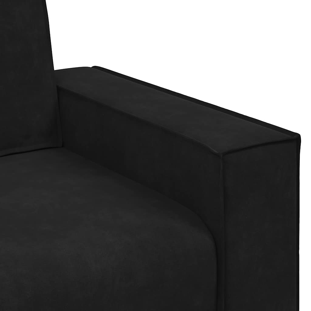 Sofa Chair Black 100x78x84 cm Velvet