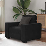 Sofa Chair Black 100x78x84 cm Velvet