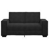 2-Seater Sofa Black 160x78x84 cm Velvet