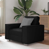 Sofa Black 99 x 78 x 84 cm Fabric