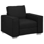 Sofa Chair Black 100 cm Faux Leather