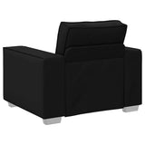 Sofa Black 99 x 78 x 84 cm Fabric - Top-Down View