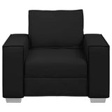 Sofa Black 99 x 78 x 84 cm Fabric - 45-Degree Angle