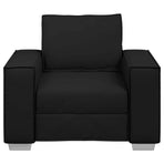 Sofa Chair Black 100 cm Faux Leather