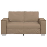 Sofa Cappuccino 160 x 78 x 84 cm Fabric - 45-Degree Angle