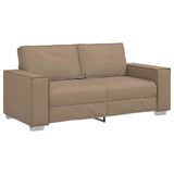 Sofa Cappuccino 180 x 78 x 84 cm Fabric - Front View